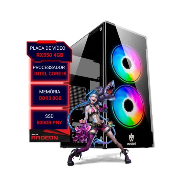 pc gamer rx 550