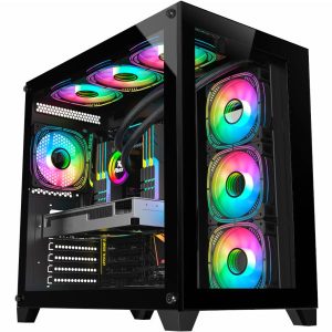 Gabinete Gamer SPACE ATX Preto